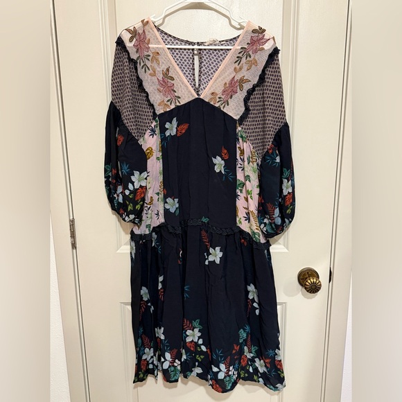 Anthropologie Let Me Be Debra Embroidered Midi Dress - Picture 4 of 11